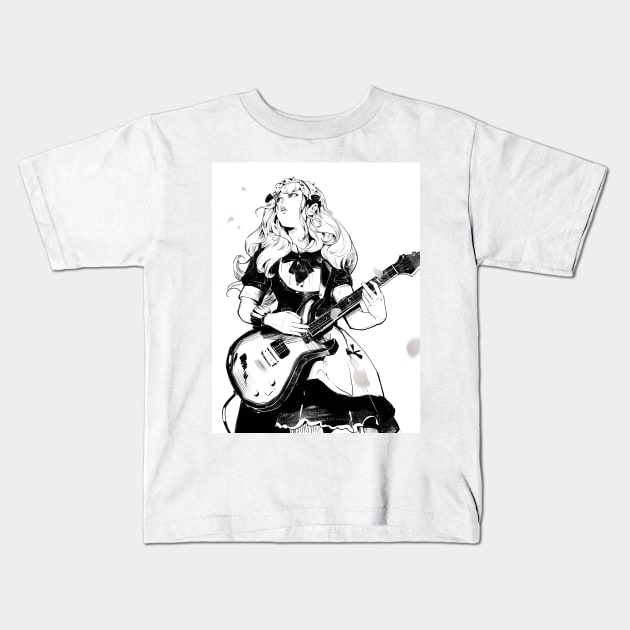 Bandmaid guitarist Kanami Kids T-Shirt by joearc